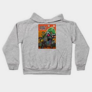 Ratchet and Clank 3 Retro Art Kids Hoodie